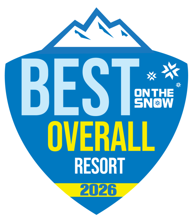 Insigne de la meilleure station globale Open Snow