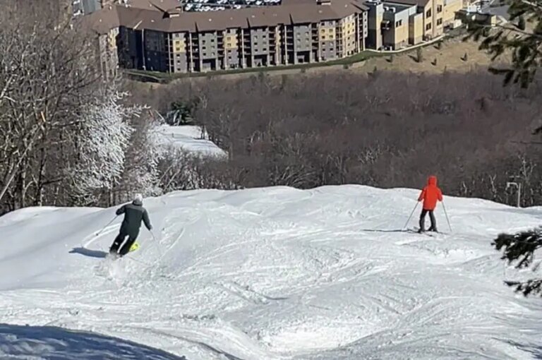 Les stations de ski toujours ouvertes sur la côte Est