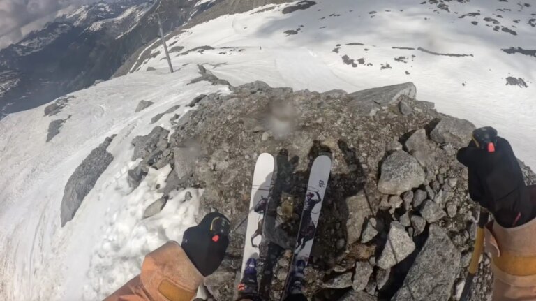 Grands Montets, Chamonix, Reportage : Rock Gaps et Just Plain Profitant des dépouilles de la vie dans les Alpes françaises