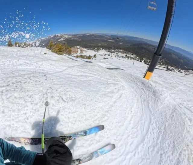 Mammoth Mountain en mai