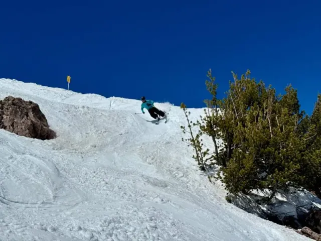 Mammoth Mountain en mai