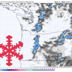 Prévisions SnowBrains : 5 à 10 pouces en cours pour le mont. Hood dans le PNW