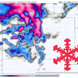 Prévisions SnowBrains : la tempête printanière fait monter un pied dans le Colorado