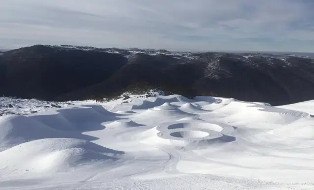 Station de ski de Thredbo dans les Snowy Mountains d'Australie accueillant Holy Bowly Down Under en 2019.