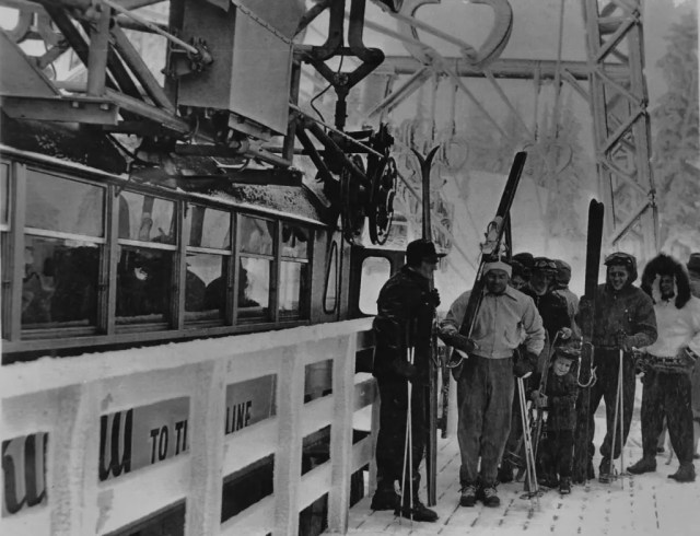 mont. piste de ski du capot