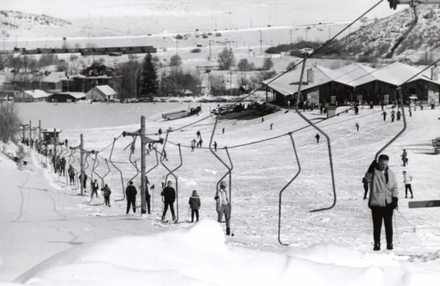 trésor montagne vintage utah parc ville années 1960