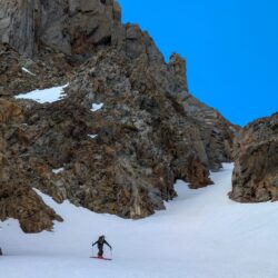 Rapport de voyage : 12 779′ Mt. Gibbs, Californie – The North Face – « Roller Coaster Couloir »