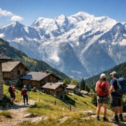 À 40 minutes dʼAnnecy ce hameau de montagne attire les randonneurs pour ses panoramas sur le Mont-Blanc