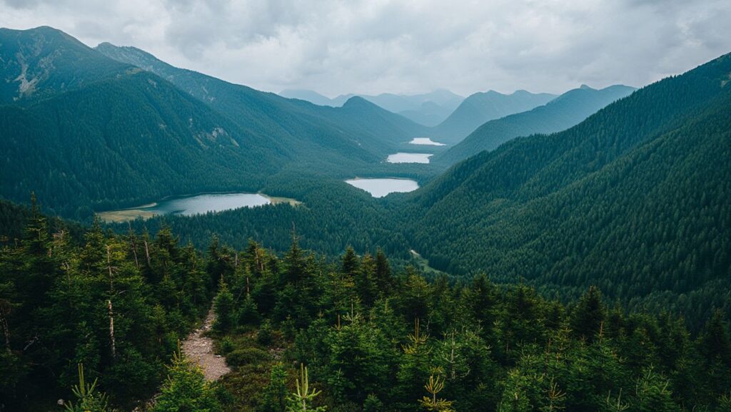 Baptisé le Canada français ce massif des Vosges déroule forêts profondes et lacs glaciaires à perte de vue