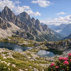 Moins fréquentée que les Dolomites cette chaîne montagneuse italienne offre les mêmes paysages spectaculaires