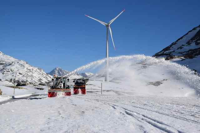 L’énergie éolienne à Andermatt