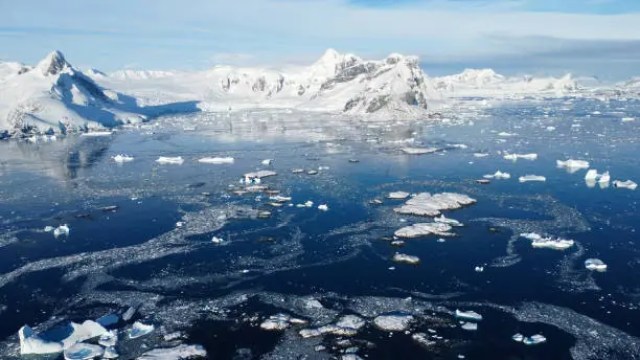 Rivière atmosphérique en Antarctique