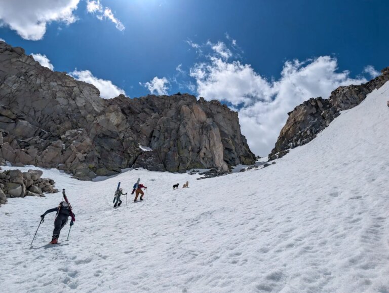 Rapport de voyage : Bassin inférieur du lac Lamarck, Californie — « Half Chub Couloir »