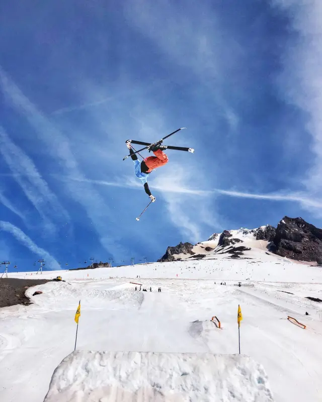 Configuration estivale de Timberline, l'une des meilleures stations balnéaires des États-Unis pour les tours hors saison