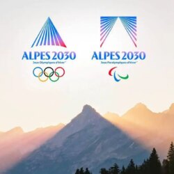 Les JO des Alpes françaises 2030 dévoilent leurs emblèmes