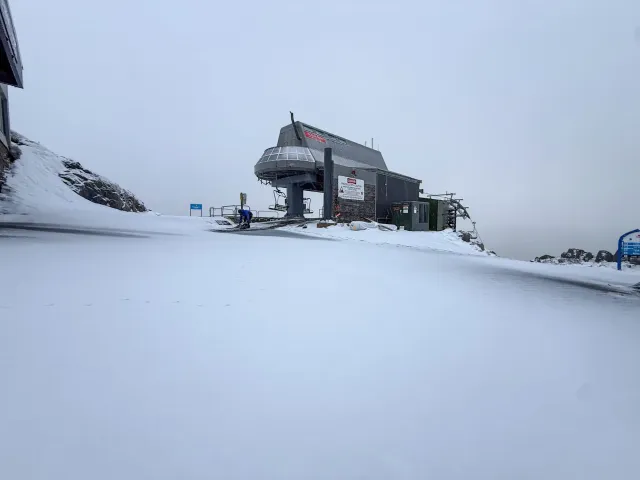 Chutes de neige à Thredbo