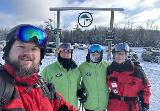 ski en famille