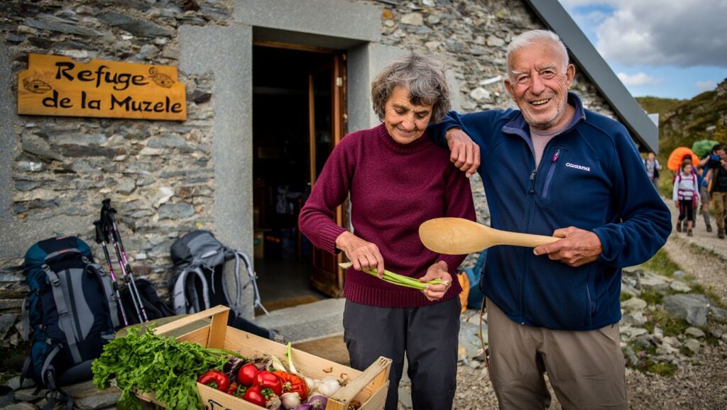 Après trente ans en ville ce couple veille désormais sur un refuge du Vercors et accueille les marcheurs toute la saison