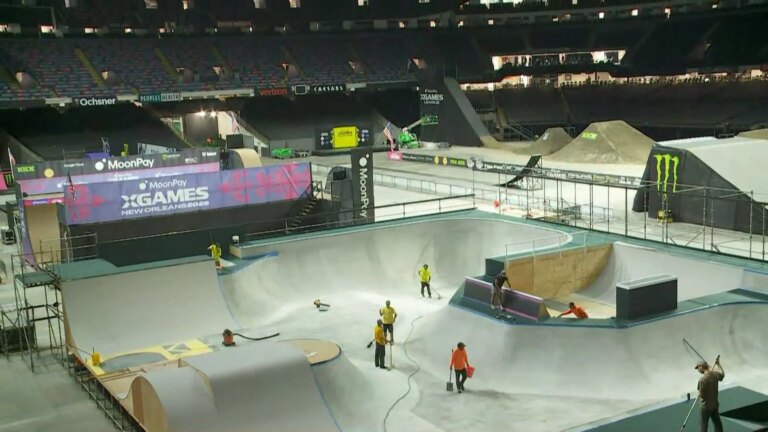 Le championnat inaugural de la X Games League se déroule à la Nouvelle-Orléans ce week-end