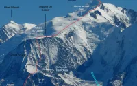 La route la plus facile du Mont Blanc fermée depuis le 11 août