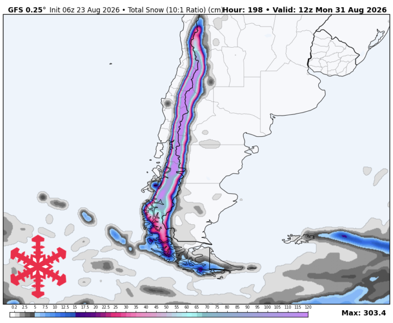 Prévisions SnowBrains : une tempête à plusieurs vagues cible l&rsquo;Amérique du Sud jusqu&rsquo;à lundi