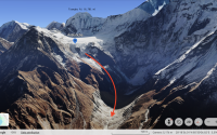 Comment un glissement de terrain a déclenché une crue éclair biblique au Tibet et au Népal