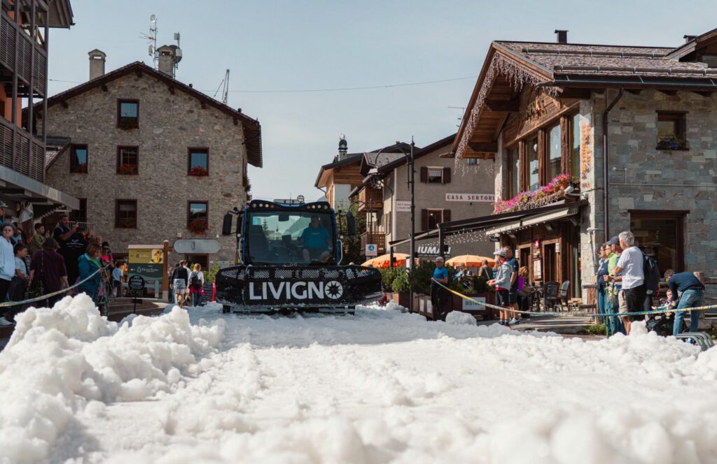 Neige d'été à Livigno