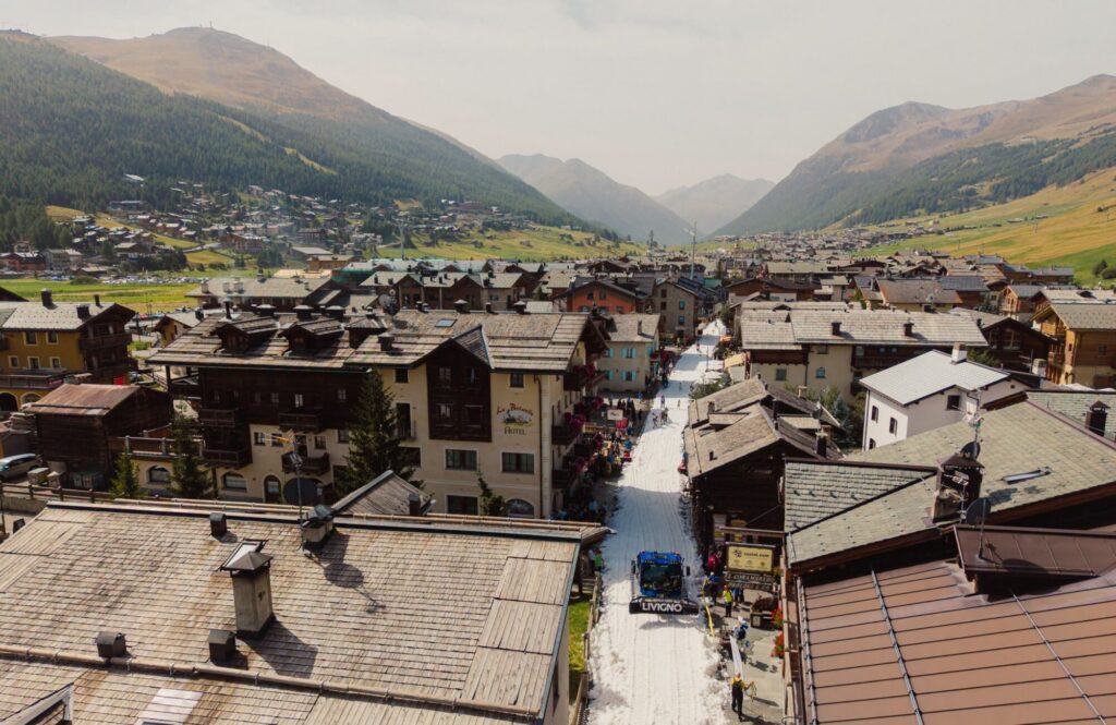 Neige d'été à Livigno
