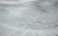 Ohau Snowfields, Nouvelle-Zélande, rapport ; Neige astucieuse avec vent sauvage