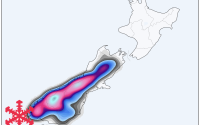 Prévisions de neige en Nouvelle-Zélande : jusqu'à 30 cm ce week-end