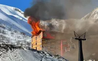 Un incendie se déclare dans un hôtel de Nevados de Chillan, Chili