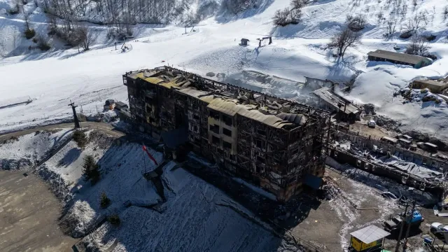 Incendie de l'hôtel nevados de chillan