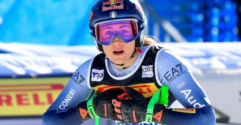 Gros soucis pour la star du ski Sofia Goggia