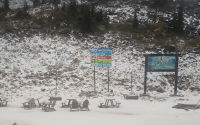 (PHOTOS) L'Utah voit sa première neige de la saison 2026-27