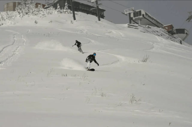 Crystal Mountain, poudre d'octobre