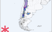 Prévisions de neige en Amérique du Sud : rechargement des tempêtes dans les Andes centrales