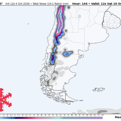 Prévisions SnowBrains : jusqu&rsquo;à 130 cm pour les Andes centrales en Amérique du Sud