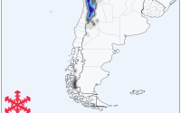 Prévisions de neige pour l'Amérique du Sud : rechargement plus froid des Andes centrales