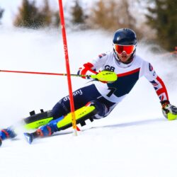 Freddy Carrick-Smith Racing pour l&rsquo;équipe GB lors de l&rsquo;ouverture de la saison 26-27 à Sölden dimanche