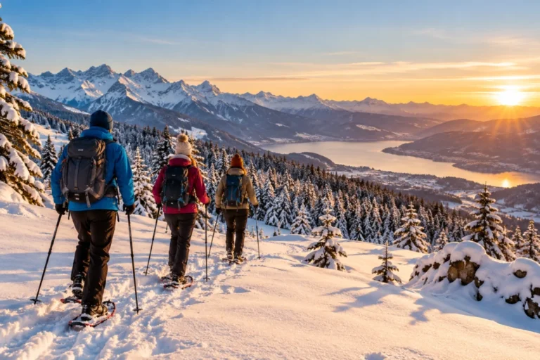 Raquettes à neige dans les Aravis : une autre façon de découvrir la montagne en hiver